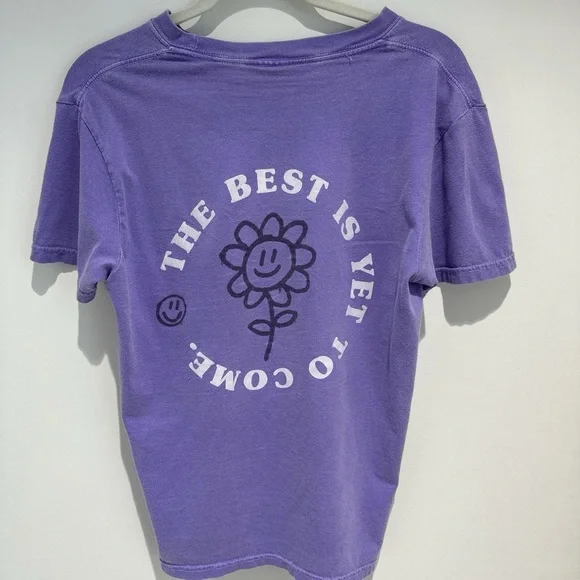 Comfort Colors Purple Short Sleeve Tee - Picture 1 of 3
